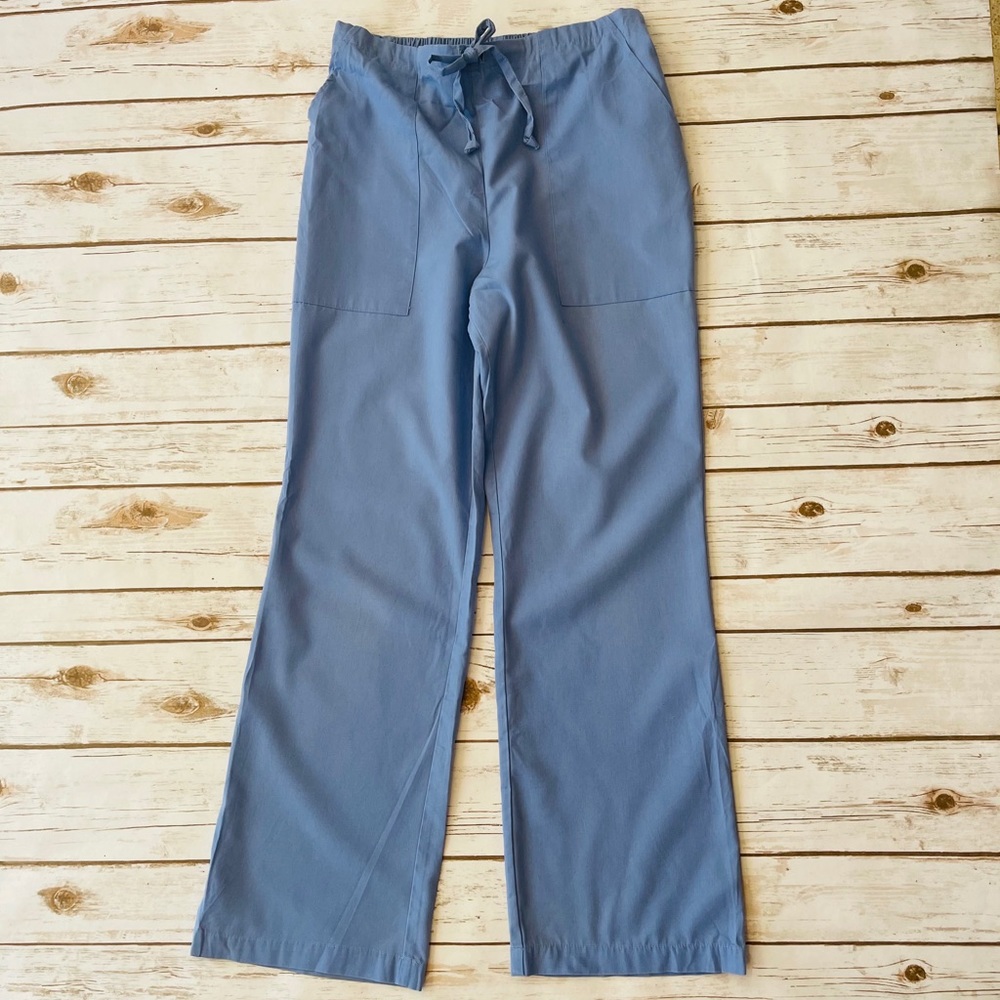 Light blue scrub pants